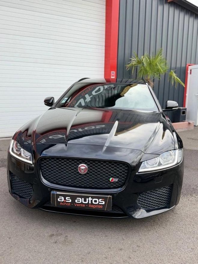 Jaguar XF s 3.0 d v6 r-sport bva break camera alca Noir de 2018