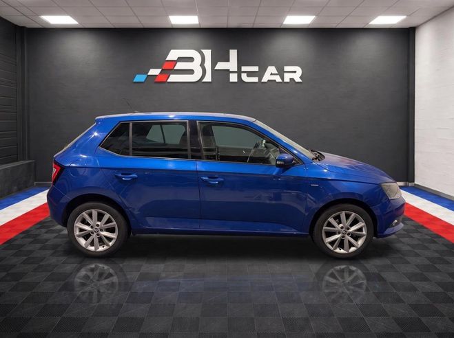 Skoda Fabia 1.4 TDI 90 CLEVER Bleu de 2017