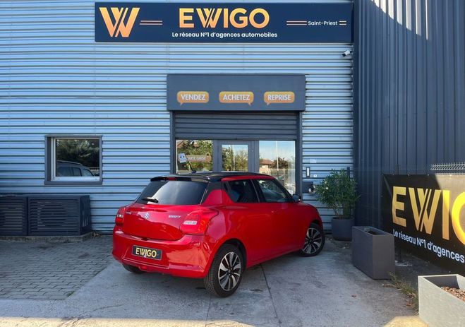 Suzuki Swift 1.0 BOOSTERJET 110ch GLX BVA Carplay Cam Rouge de 2018
