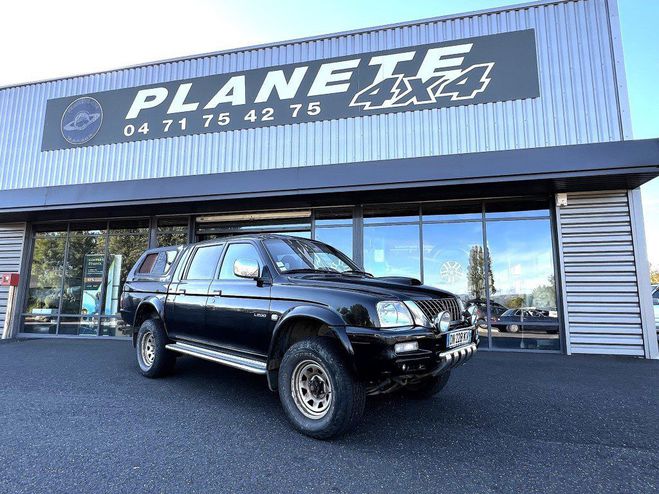 Mitsubishi L 200 Double cabine 2.5 L TD 133 CV Liberty Mo Noir de 2003