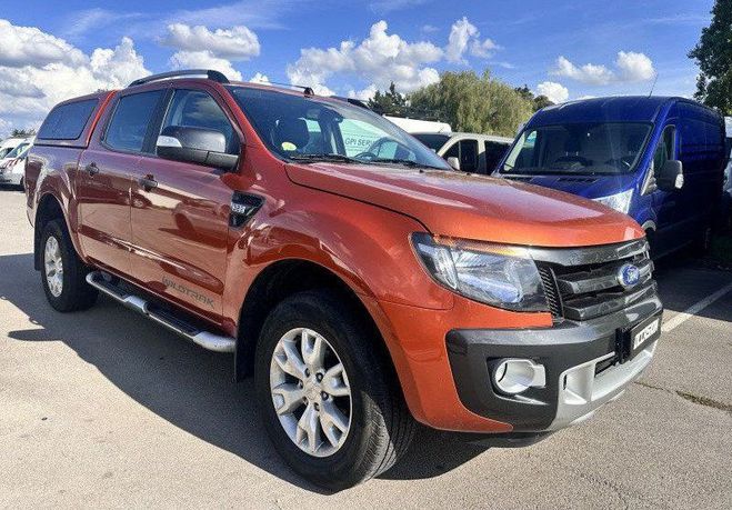 Ford Ranger 3.2 TDCI 200CH DOUBLE CABINE WILDTRAK 4X Orange de 2015