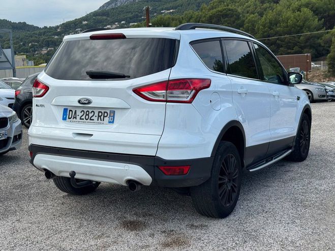 Ford Kuga 2.0 TDCI 163CH FAP TITANIUM 4X4 POWERSHI BLANC de 2013