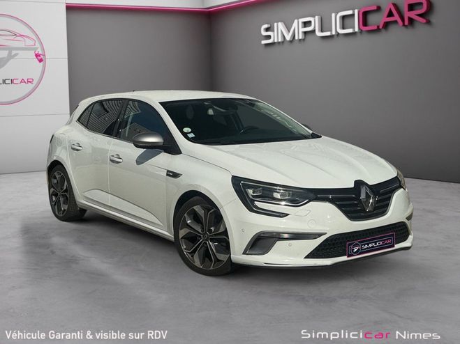Renault Megane 1.5 DCI 115 GT line Blanc de 2019
