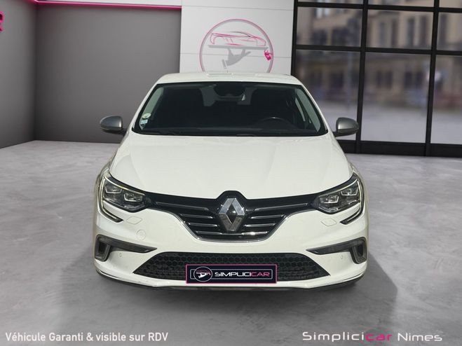 Renault Megane 1.5 DCI 115 GT line Blanc de 2019