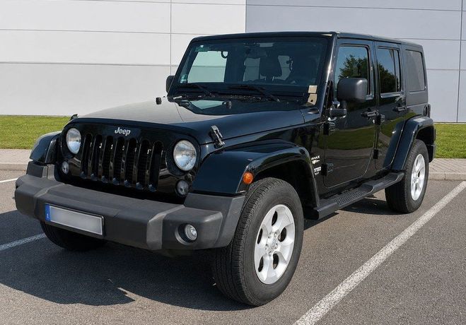 Jeep Wrangler Unlimited 2.8 CRD Black Edition Noir de 2014