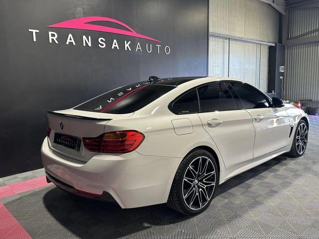 BMW Serie 4 420 d xdrive m sport Blanc de 2015