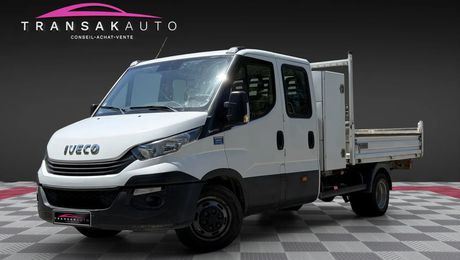 Iveco Daily 35C14 DOUBLE CABINE BENNE - EMPATTEMENT 2019 d'occasion a  Le Cannet (06)