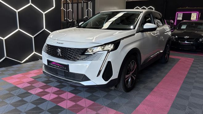 Peugeot 3008 ii allure 1.5 bluehdi 130 cv camera de r Blanc de 2021