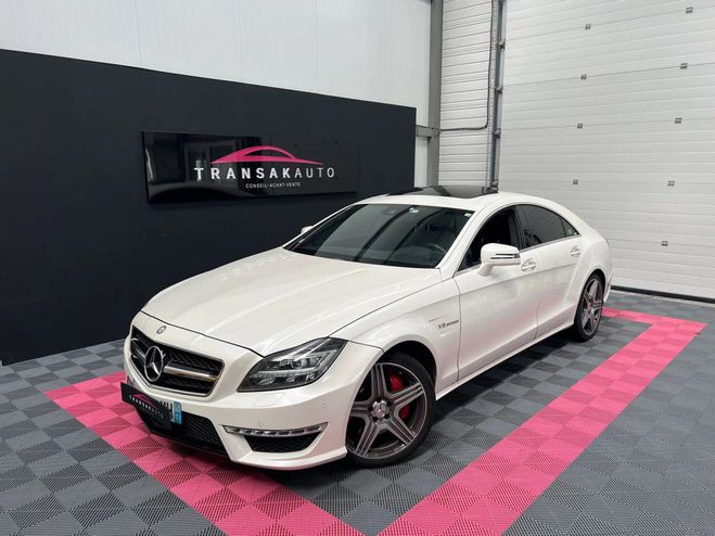 Mercedes Classe CLS CLASSE 63 AMG IMPORT JAPON SIEGES CHAUF. Blanc de 2012