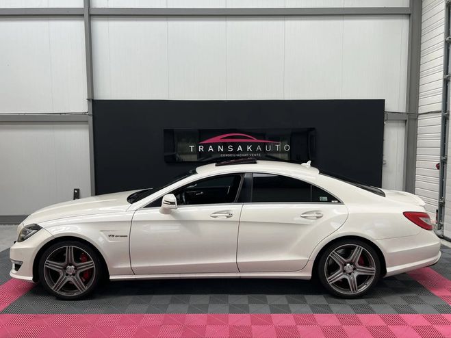Mercedes Classe CLS CLASSE 63 AMG IMPORT JAPON SIEGES CHAUF. Blanc de 2012