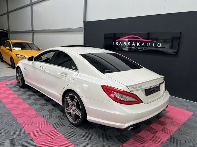 Mercedes Classe CLS CLASSE 63 AMG IMPORT JAPON SIEGES CHAUF. Blanc de 2012