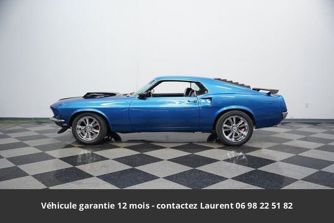 Ford Mustang 1969 coup� 302 ci v8 210 hp code f 3 vit Bleu de 1969