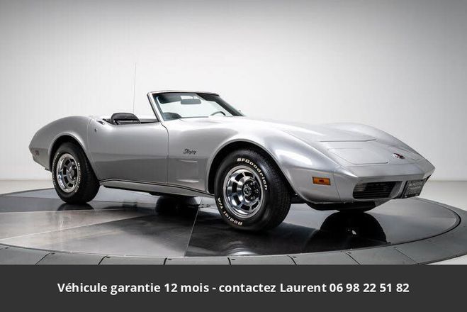 Chevrolet Corvette C3 1974 convertible 350 ci v8 190 hp cod Gris de 1974
