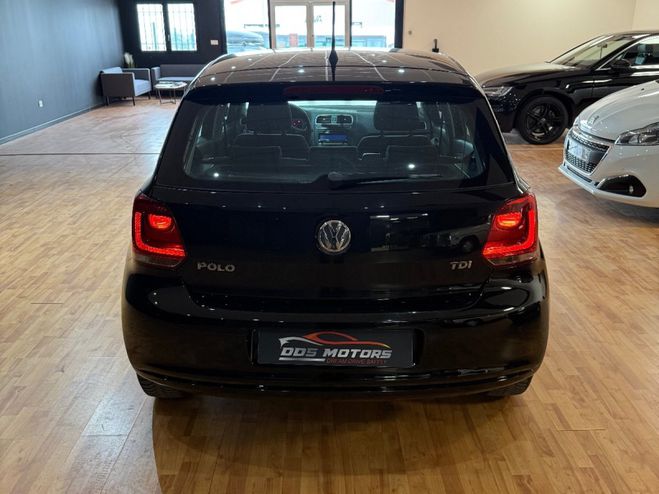 Volkswagen Polo 1.6 TDI 75 CR FAP Trendline Noir de 2010