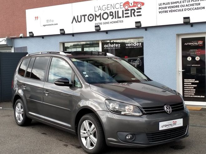 Volkswagen Touran 1.6 TDI 105ch FAP Match 7 places Gris de 2012