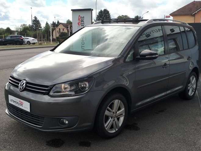 Volkswagen Touran 1.6 TDI 105ch FAP Match 7 places Gris de 2012