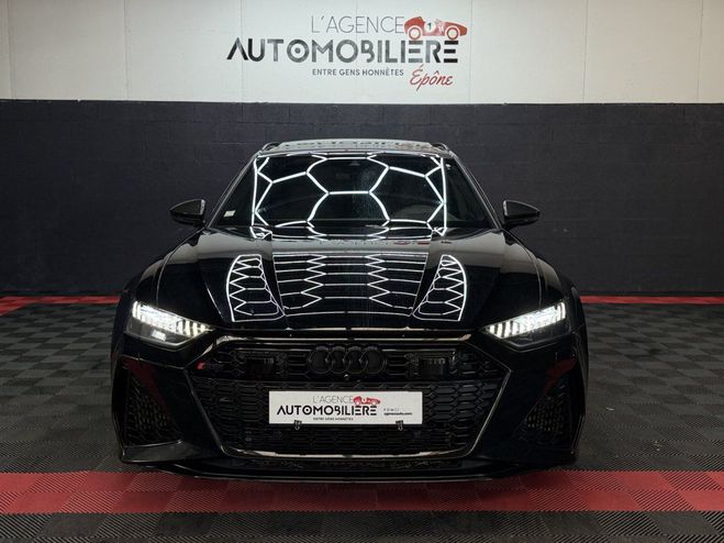Audi RS6 AVANT 4.0 TFSI V8 BI-TURBO 600 ch FULL O Noir de 2021