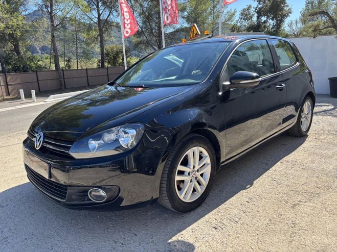 Volkswagen Golf 2.0 16V TDI CR FAP - 110 VI BERLINE Cara NOIR de 2009