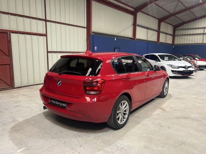 BMW Serie 1 114d F20 Lounge - Garantie 12 Mois ROUGE de 2015