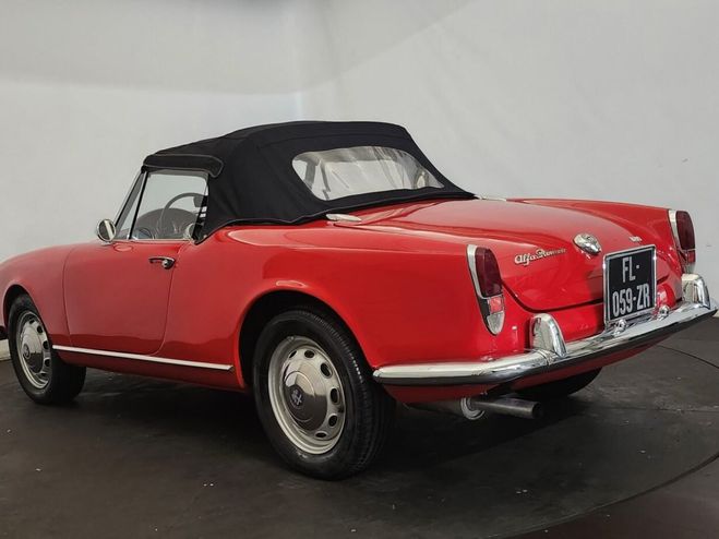 Alfa romeo Giulia Spider 1600 Rouge de 1963