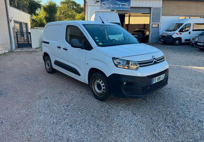 Citroen Berlingo HDI 100 CV CLUB 3 places ,6 vitesses man Blanc de 2019