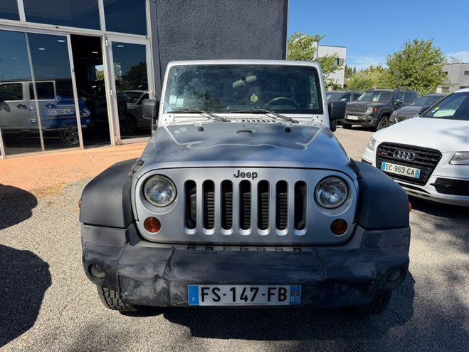 Jeep Wrangler 2.8 CRD FAP UNLIMITED OVERLAND BA GRIS de 2010