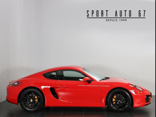 Porsche Cayman Flat 6 2.7 L Rouge Indien de 2016