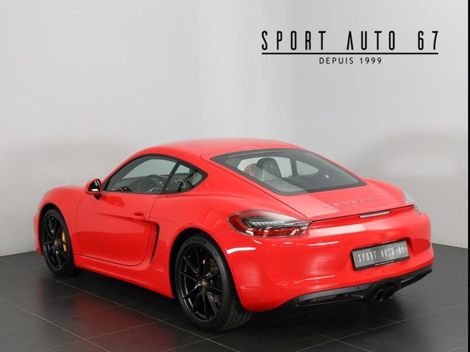 Porsche Cayman Flat 6 2.7 L Rouge Indien de 2016