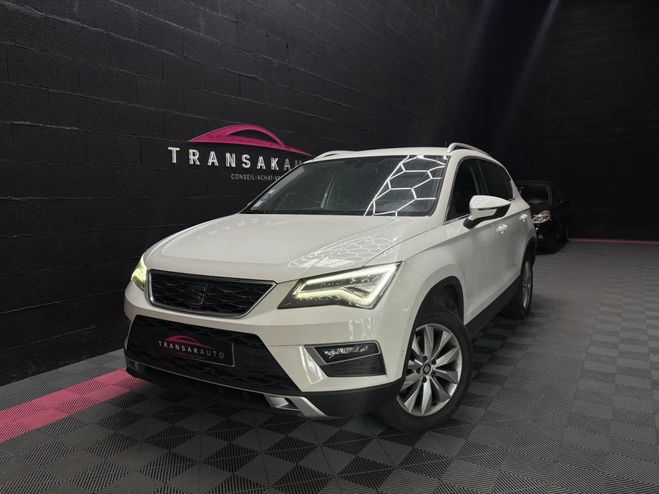 Seat Ateca 1.4 tsi DSG7 150 CH ENTRETIEN OK CAMERA  Blanc de 2017