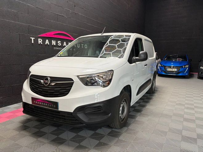 Opel Combo CARGO M 650 KG BLUEHDI 100 S BVM6 TVA NO Blanc de 2023