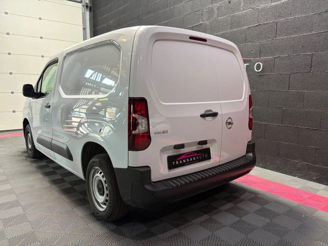 Opel Combo CARGO M 650 KG BLUEHDI 100 S BVM6 TVA NO Blanc de 2023