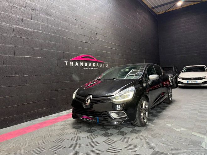 Renault Clio iv tce 120 energy edc gt line Noir de 2018