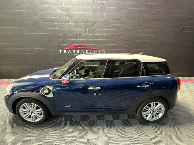 Mini Countryman Cooper SE 136ch 88ch Exquisite ALL4 BVA  Bleu de 2017