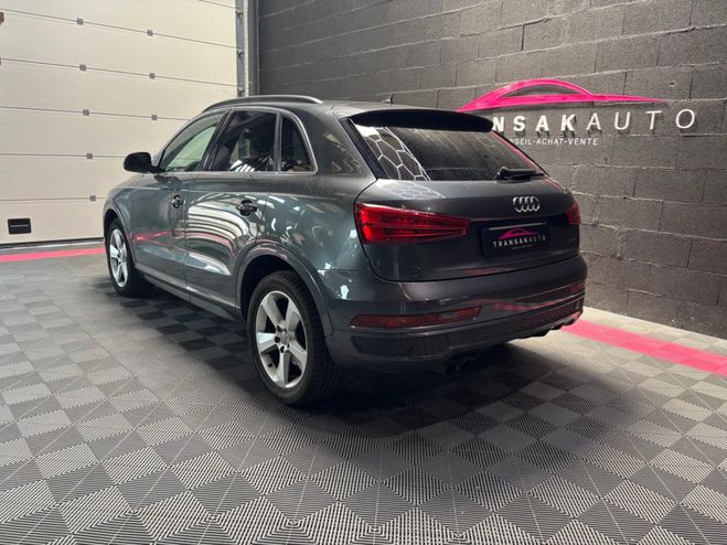 Audi Q3 2.0 tfsi 180 ch s tronic 7 quattro line  Gris de 2017