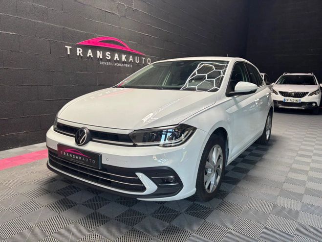 Volkswagen Polo 1.0 TSI 95 S BVM5 Style VIRTUAL COCKPIT Blanc de 2022