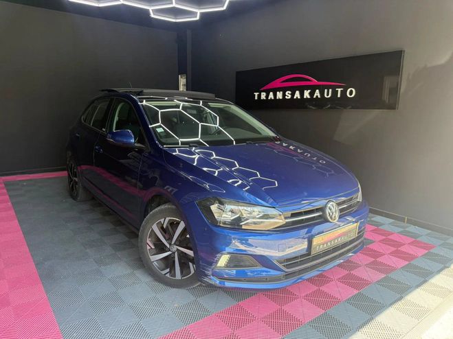 Volkswagen Polo vi 1.0 tsi 95 s bvm5 connect suivi compl Bleu de 2018