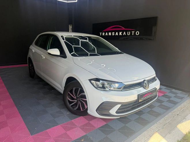 Volkswagen Polo vi phase 2 1.0 tsi 12v bmt dsg7 95 life  Blanc de 2023