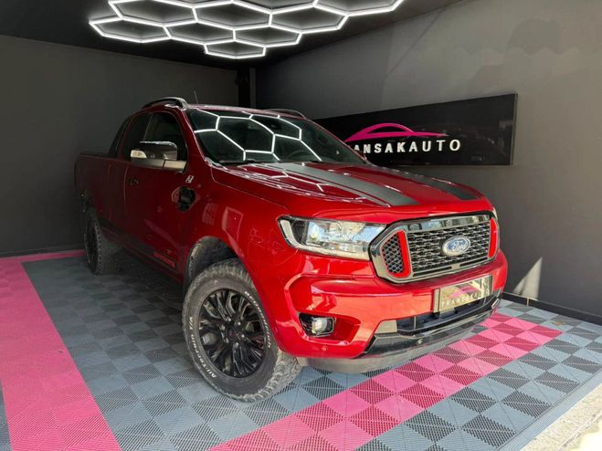 Ford Ranger SUPER CABINE 2.0 ECOBLUE 213 BV10 EDITIO Rouge de 2022