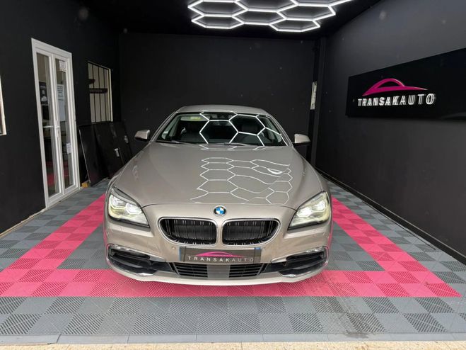 BMW Serie 6 Gran Coupe f06 lci 640d 313 ch lounge pl Beige de 2015