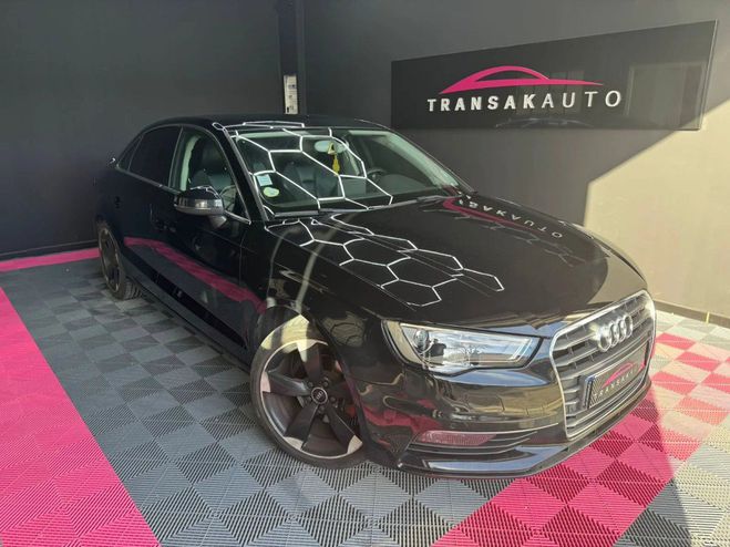 Audi A3 BERLINE 2.0 TDI 150 Ambition Luxe S tron Noir de 2015