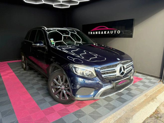 Mercedes GLC classe 250 d 9g-tronic 4matic sportline Bleu de 2016
