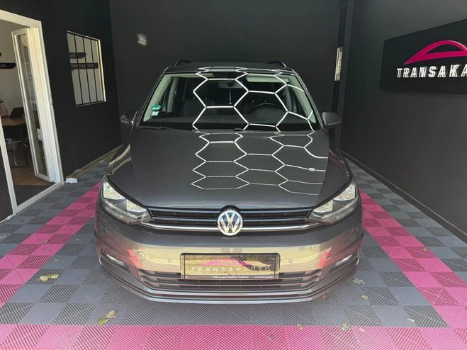 Volkswagen Touran 1.6 TDI 115 BMT 7pl Family suivi complet Gris de 2016