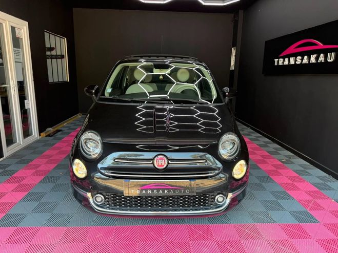 Fiat 500 1L 69CH LOUNGE HYBRID CHAINE TOIT OUVRAN Noir de 2020