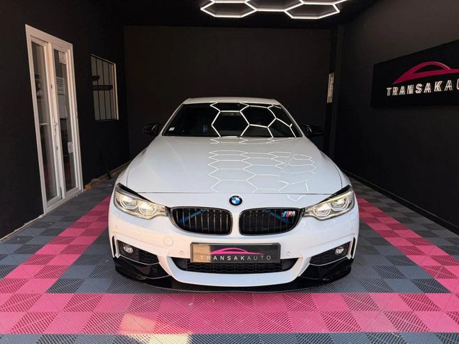 BMW Serie 4 coupe f32 435d xdrive 313 ch m sport a p Blanc de 2014