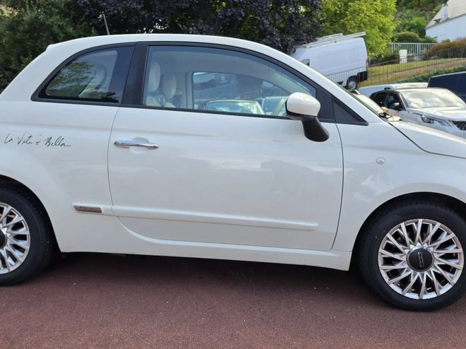 Fiat 500 Lounge Blanc de 2020