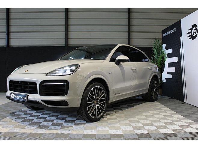 Porsche Cayenne E-Hybrid 3.0i V6 - 340 - Tiptronic S/toi GRIS CLAIR de 2020