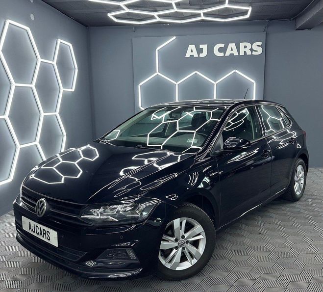 Volkswagen Polo 1.0 TSI 95Ch CONFORTLINE *1ERE MAIN *GPS Noir de 2018