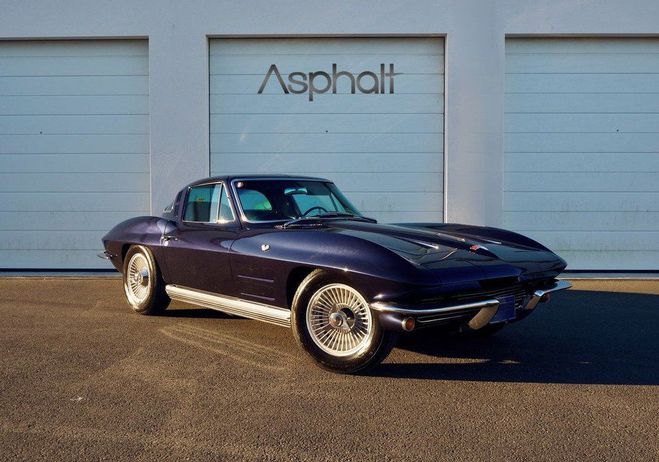 Chevrolet Corvette C2 Stingray coup� V8 327Ci BVM Bleu de 1964