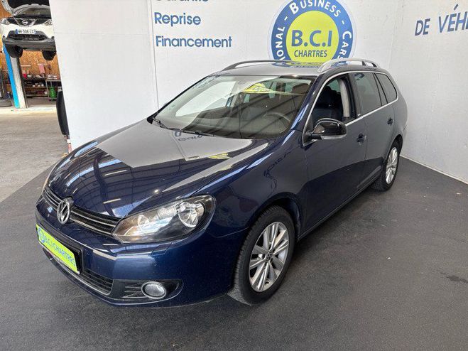 Volkswagen Golf VI SW 1.2 TSI 85CH TRENDLINE Bleu de 2012