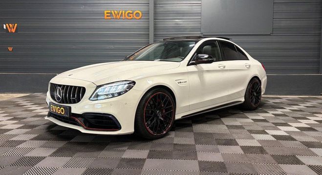 Mercedes Classe C 63 4.0 476 amg mct bv- entretien complet Blanc de 2019